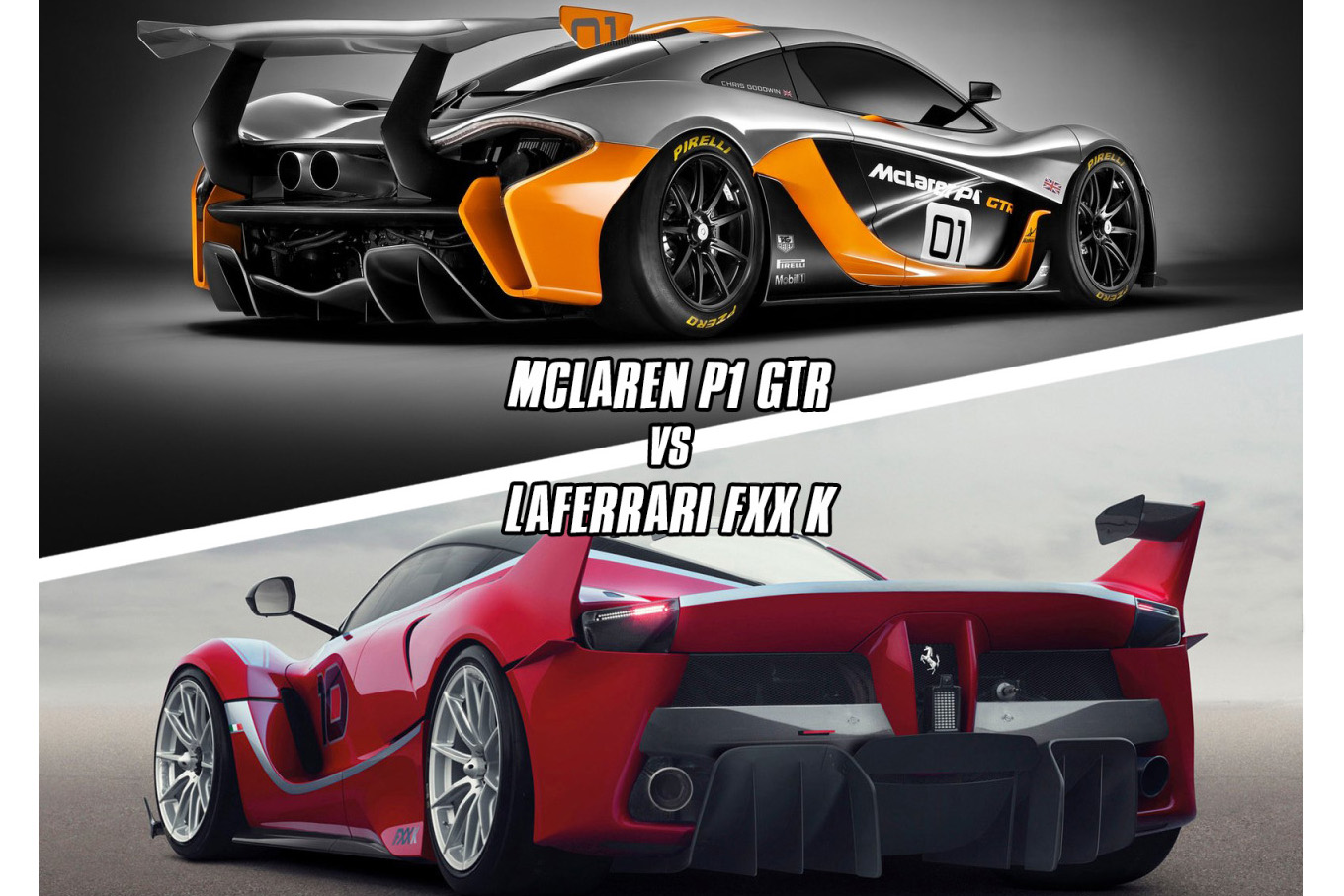 VIdeo: McLaren P1 GTR vs Ferrari FXX K. Which sounds better? VIdeo: McLaren P1 GTR vs Ferrari FXX K. Which sounds better?
